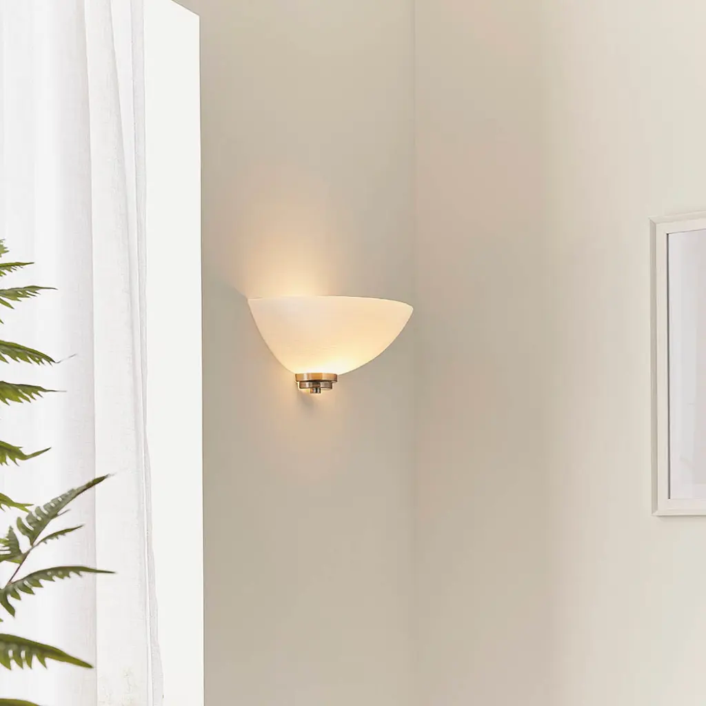 Welles 1 Light wall Light Satin Chrome