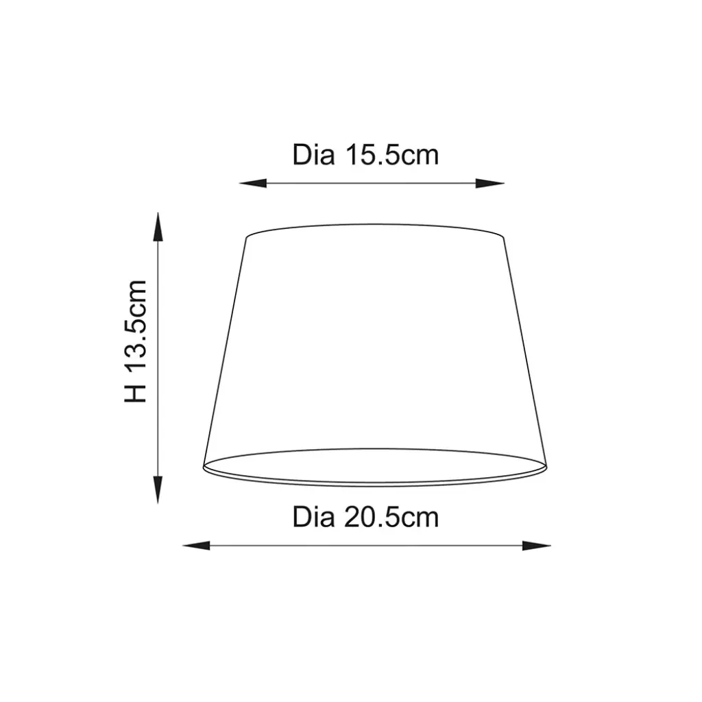 Cici 8 inch Shade Ivory