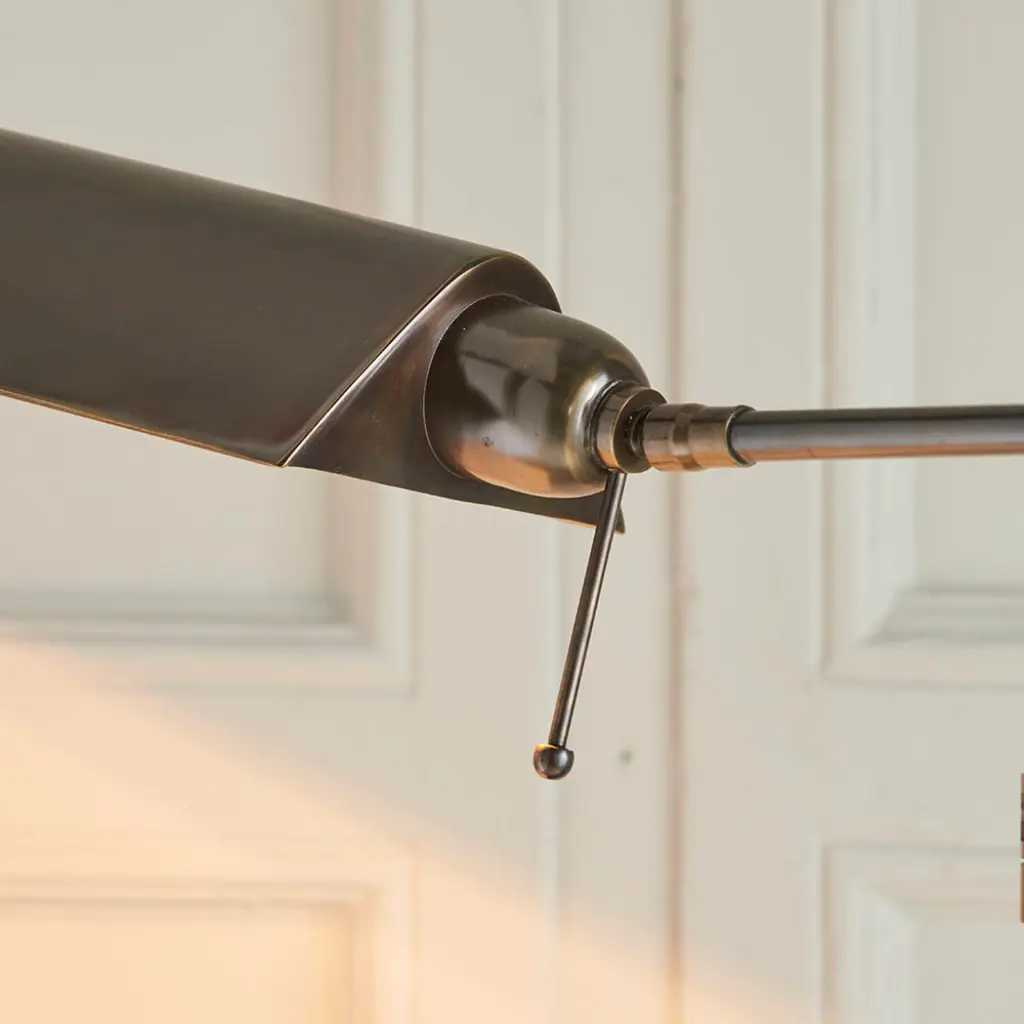Clarendon Brass Floor Lamp