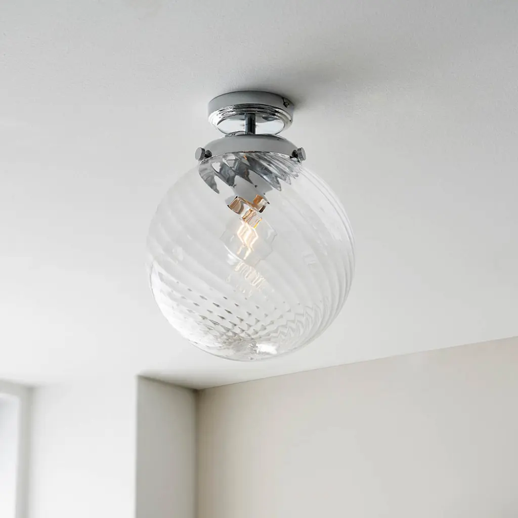 Milston Chrome Flush Fitting IP44