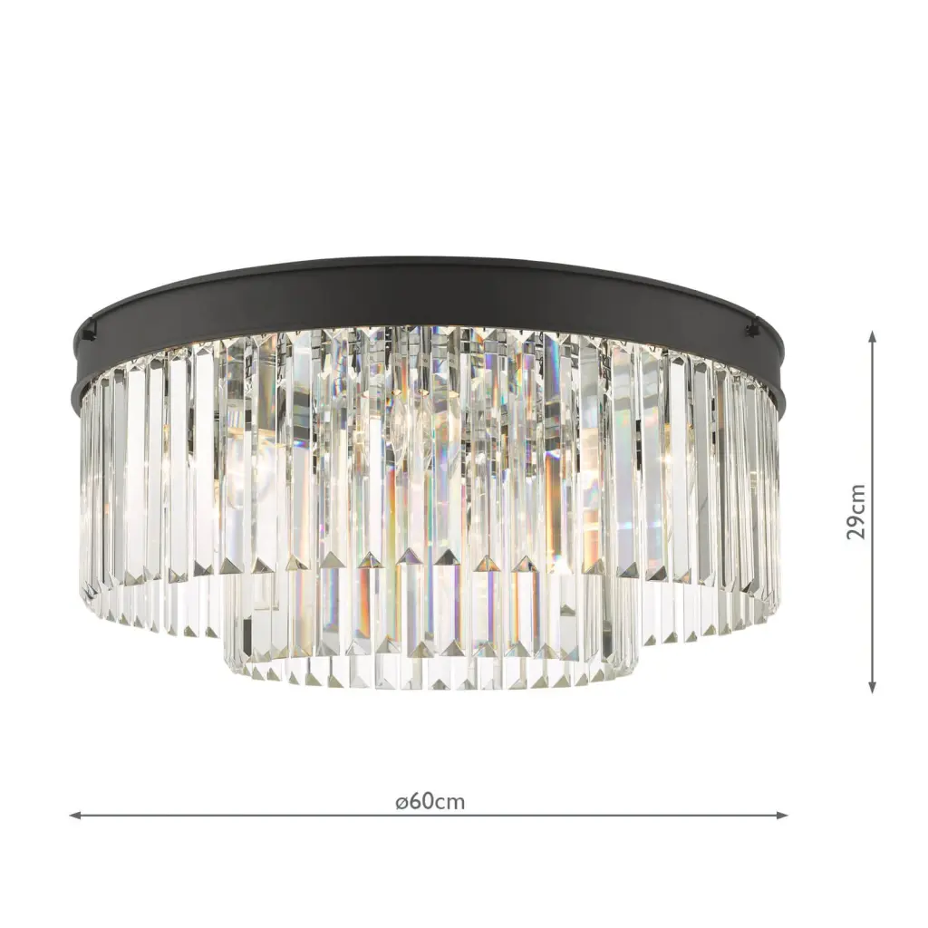 Celeus 6 Light Flush Fitting