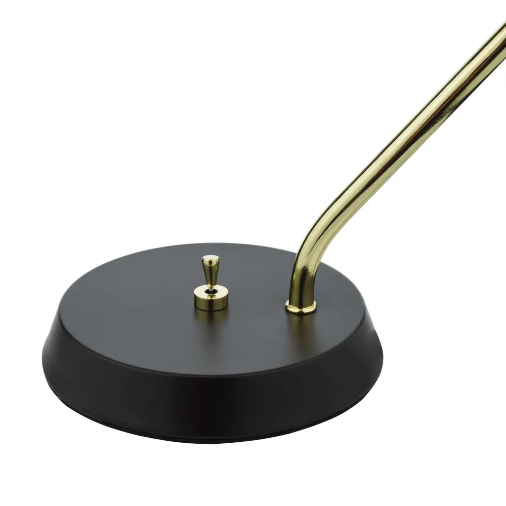 Erna Black & Gold Table Lamp
