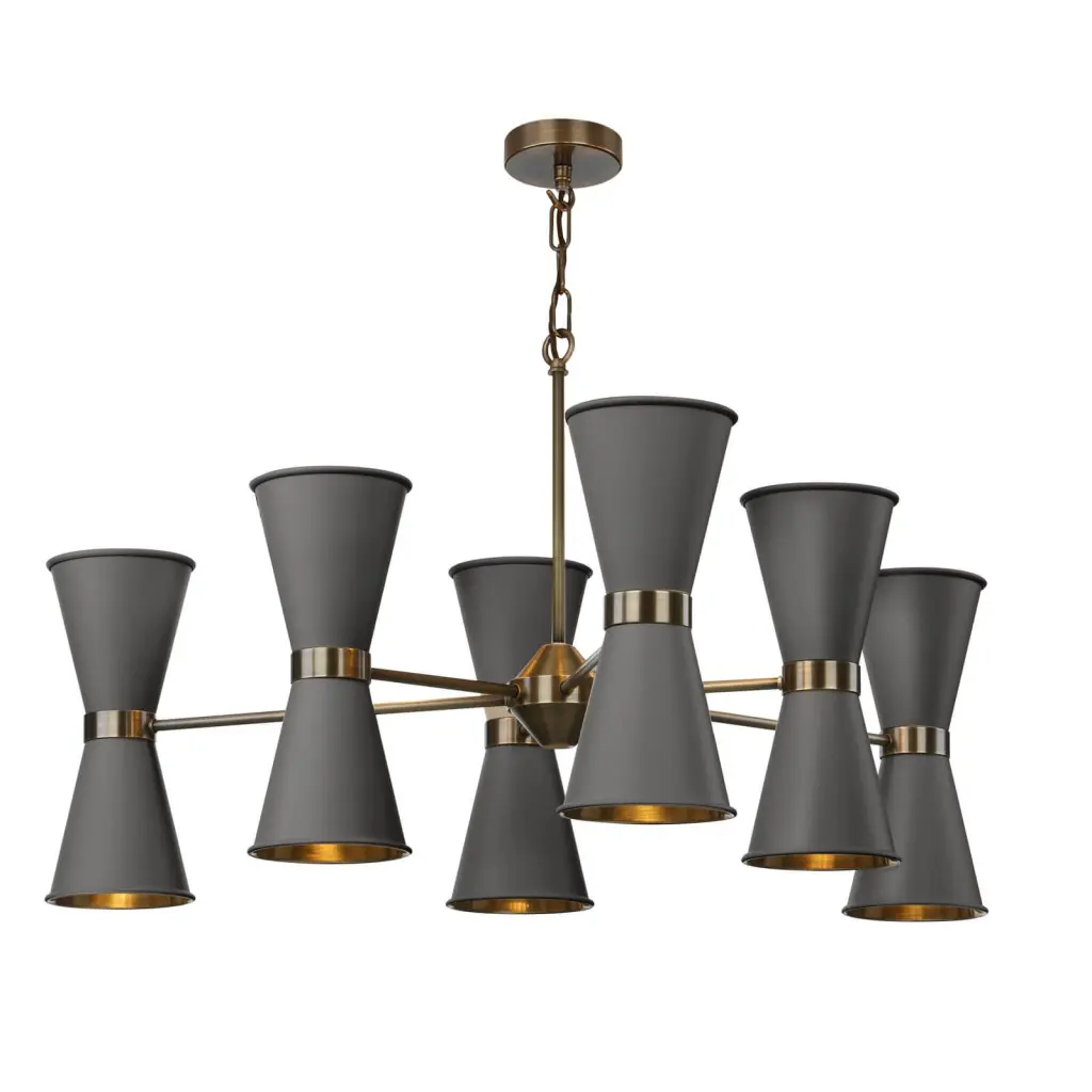 Hyde 12 Light Bespoke Chandelier