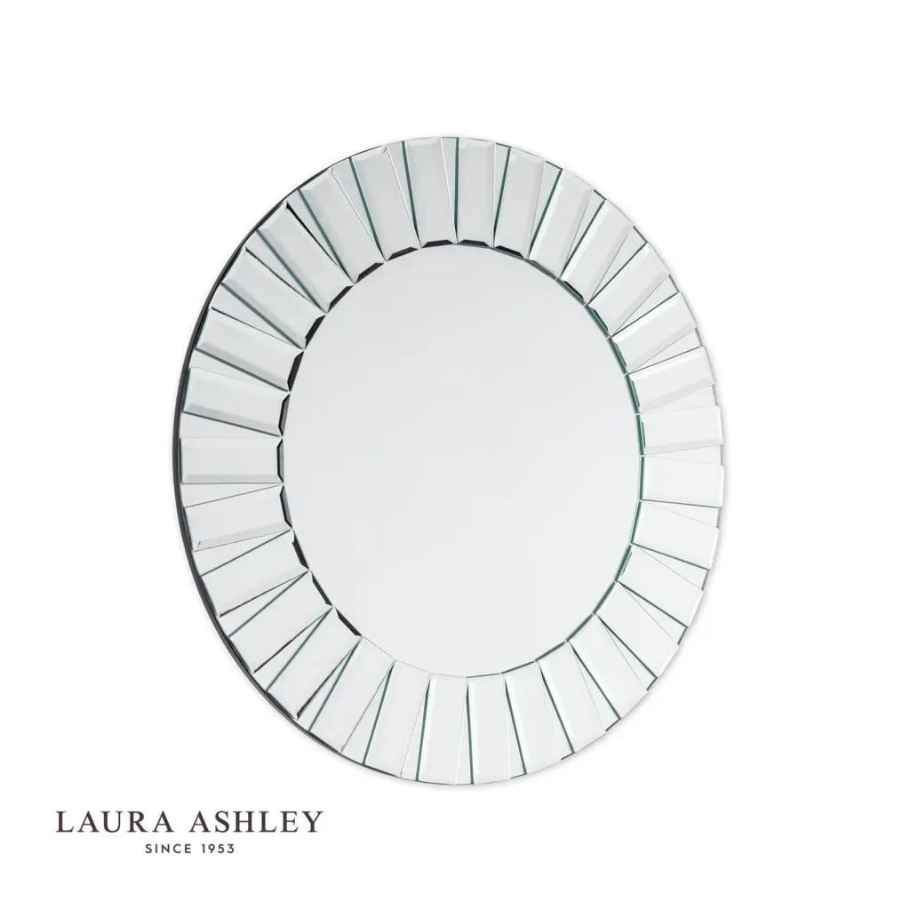 Capri Small Round Bevelled Mirror 60cm