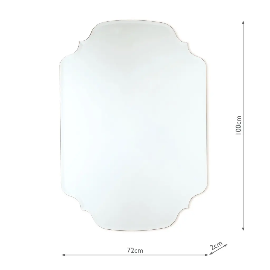 Laura Ashley Rochelle Mirror 72cm x 100cm