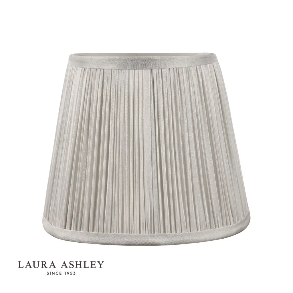 Hemsley Silk Silver Shade 140mm/5 inch
