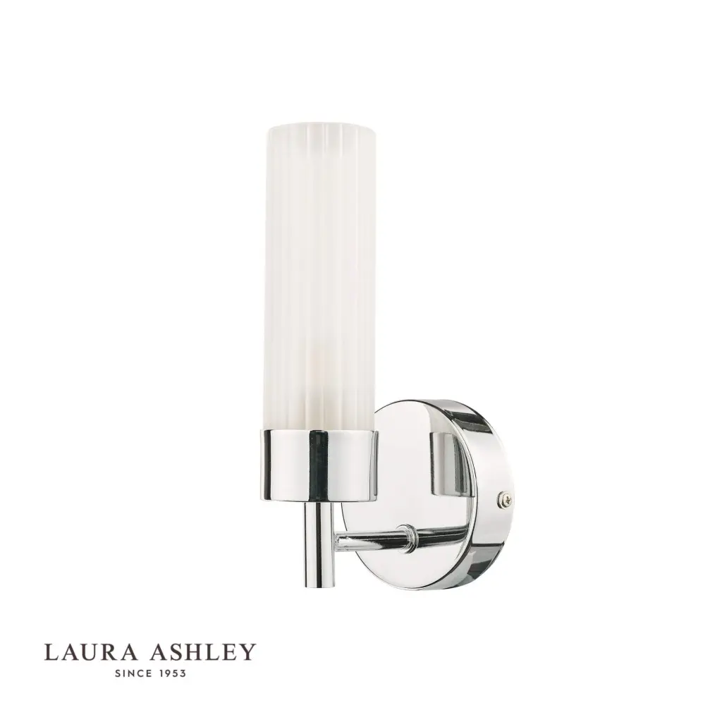 Howard Polished Chrome Bathroom Wall Light IP44