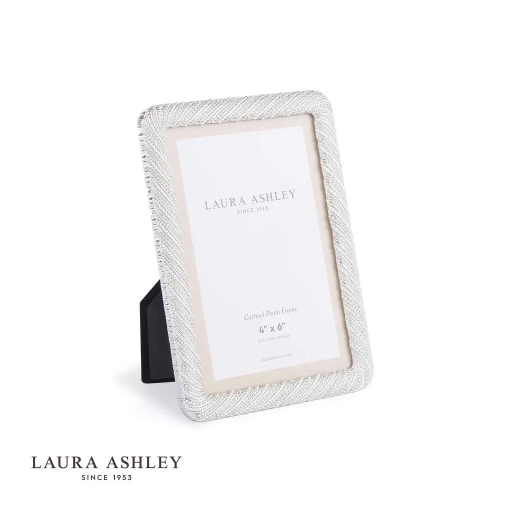 Cartmel 4x6 inch Photo Frame Silver