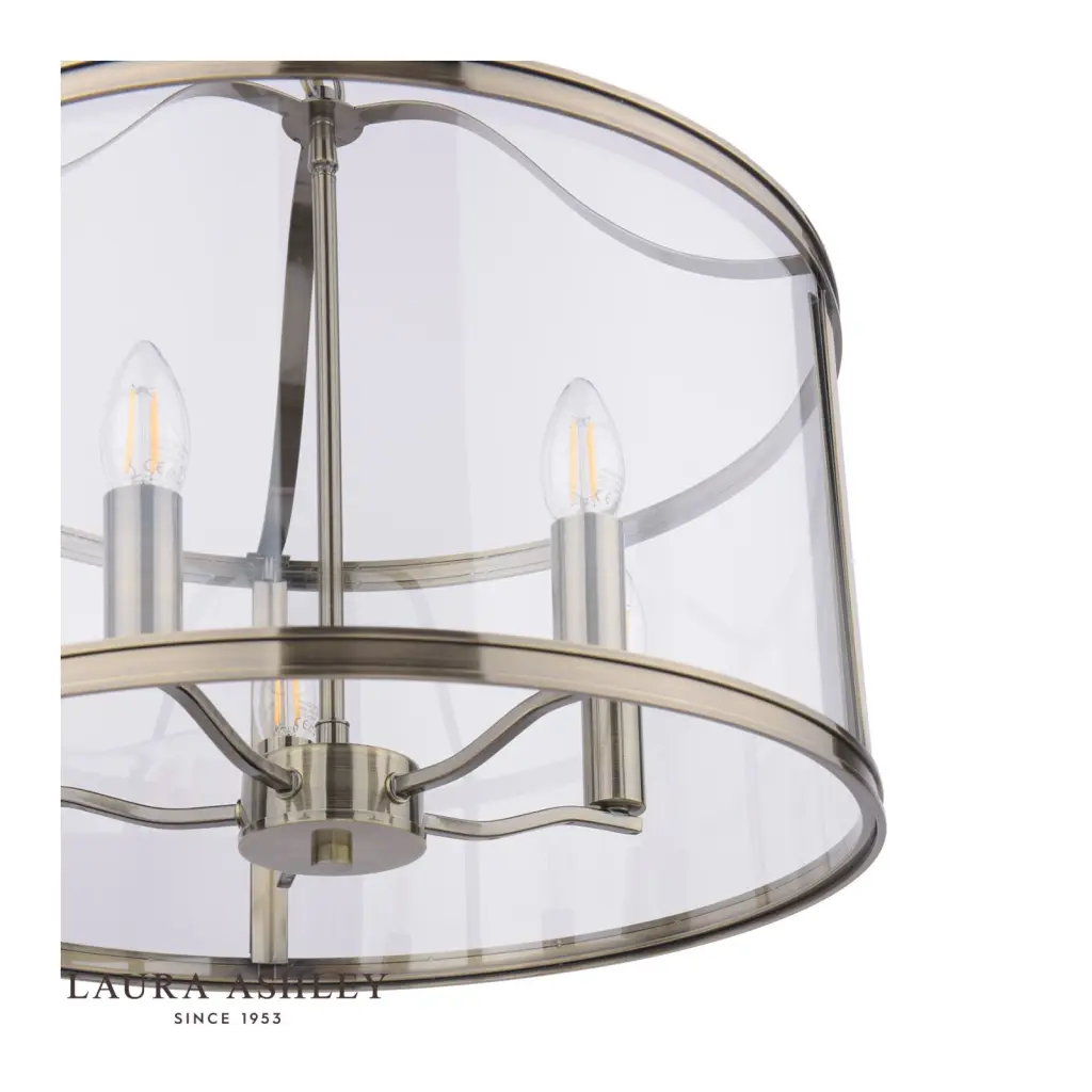 Harrington 5 Light Antique Brass Pendant