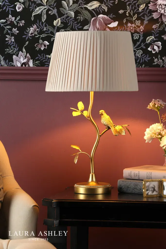 Egelton Aged Brass Table Lamp C/W Shade