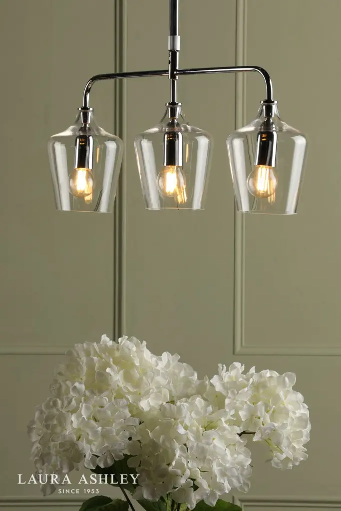 Ockley 3 Light Polished Chrome Bar Pendant