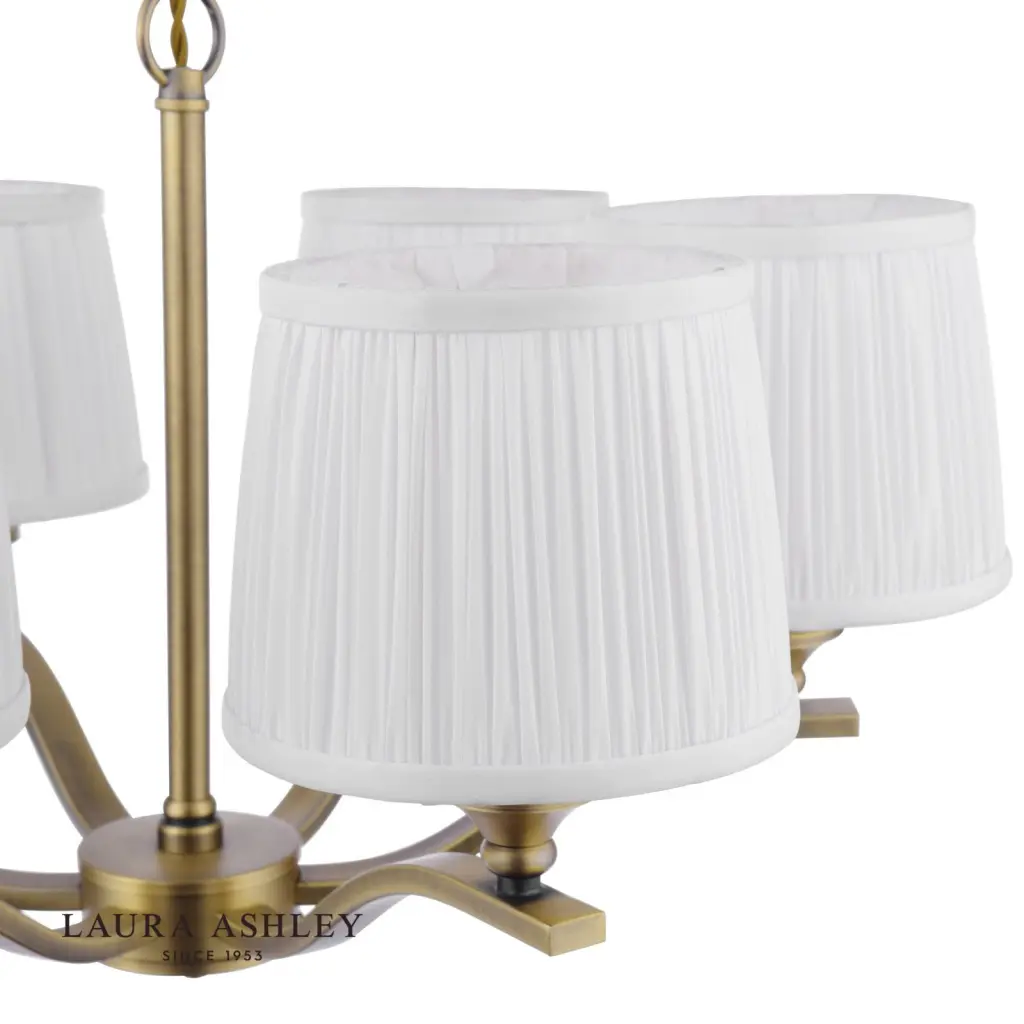Hemsley 6 Light Antique Brass Ceiling Pendant