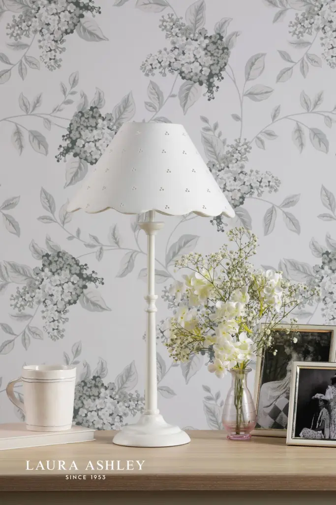 Cordwell Matt White Table Lamp C/W Shade