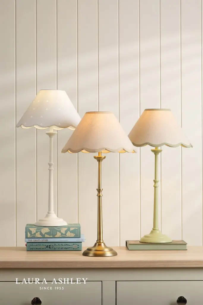 Cordwell Matt White Table Lamp C/W Shade