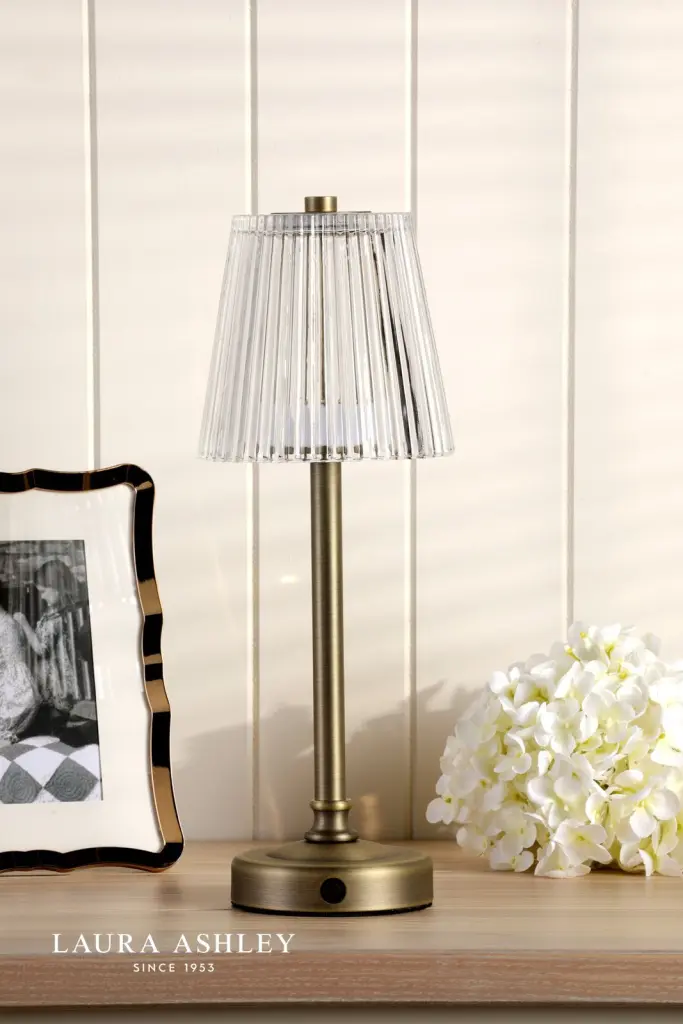 Callaghan LED Rechargeable Antique Brass Table Lamp