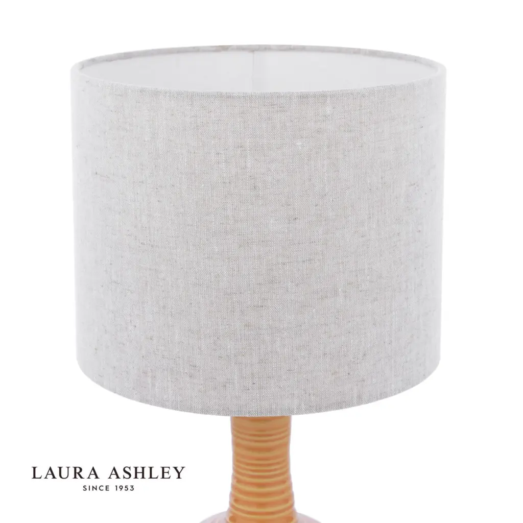 Padley Yellow Ceramic Table Lamp C/W Shade