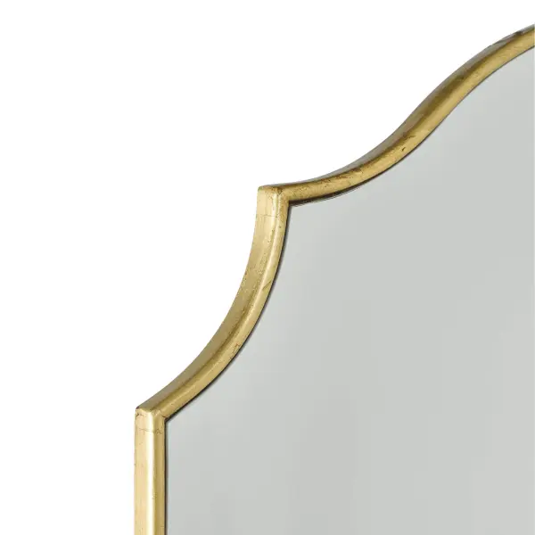 Ruggiero Rectangle Gold Mirror 70 x 50cm