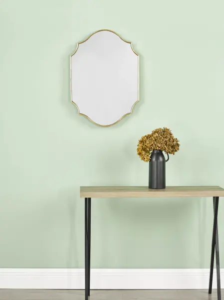Ruggiero Rectangle Gold Mirror 70 x 50cm