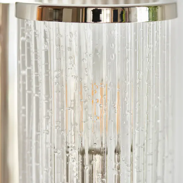 Henbury Ribbed Glass Wall Light
