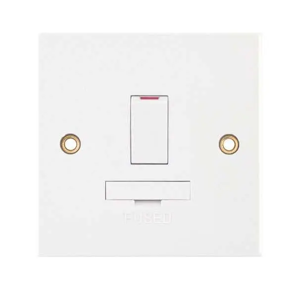 13 Amp Fused Connection Unit Double Pole – Switched