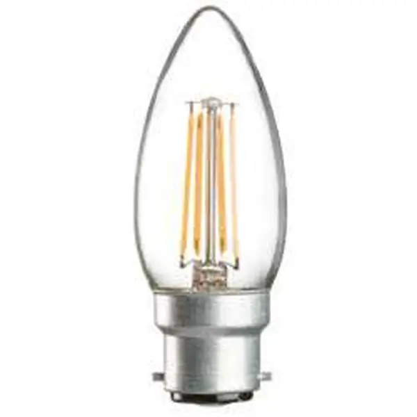 4 Watt LED 35mm Candle BC Clear | Online Lighting Shop