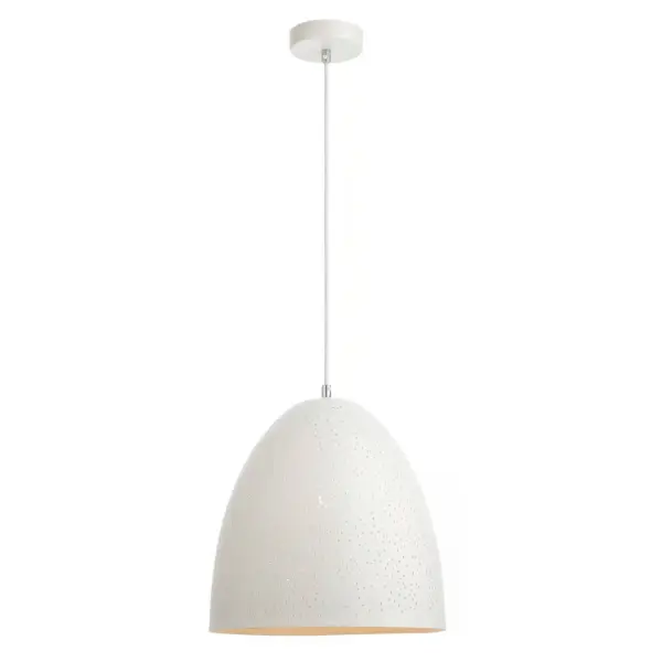 Galaxy 1 Light White Metal Pendant