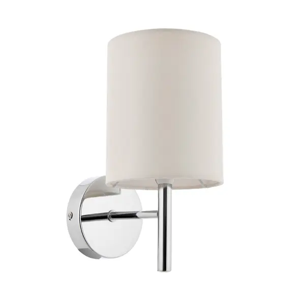 Brio Wall Light in Polished Chrome C/W Shade