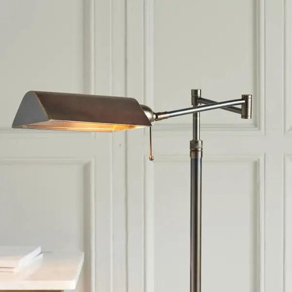 Clarendon Brass Floor Lamp