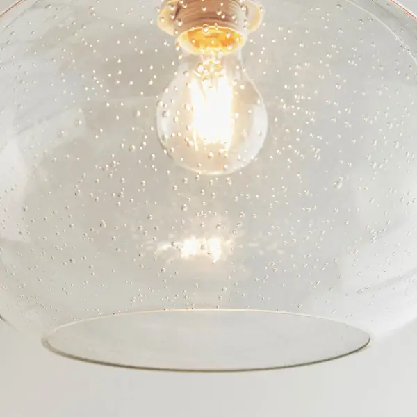 Dimitri Clear Glass Shade Non Electric