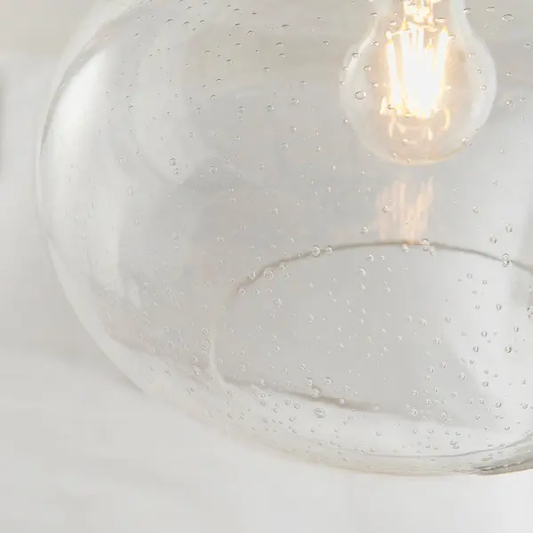 Dimitri Clear Glass Shade Non Electric