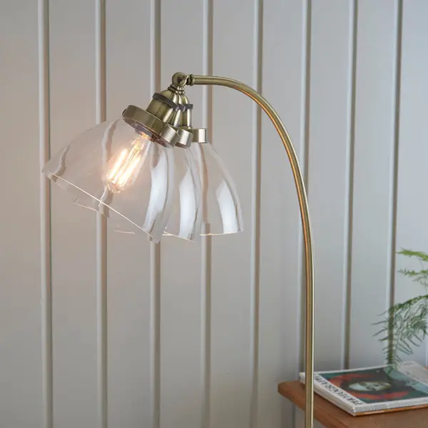 Hansen Floor in Antique Brass