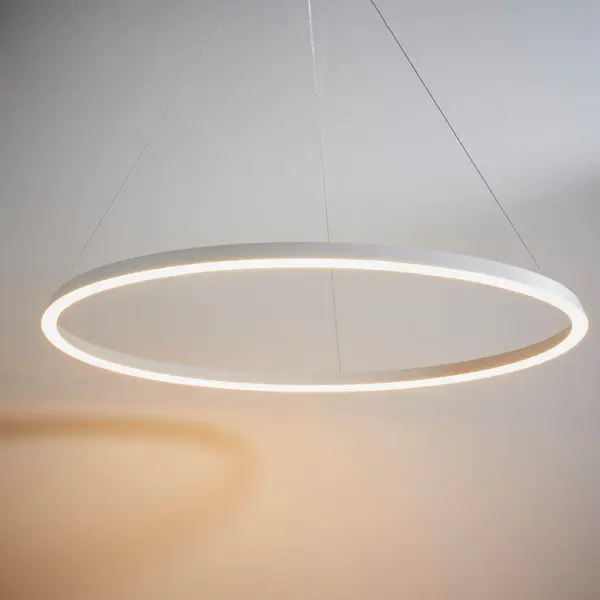Staten LED Pendant in Matt White Finish
