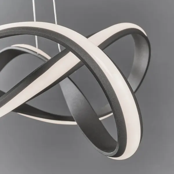 Synergy 44W LED Pendant in Coffee Sand Finish Dia630mm