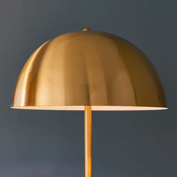 Nova Floor Lamp in Antique Brass Finish