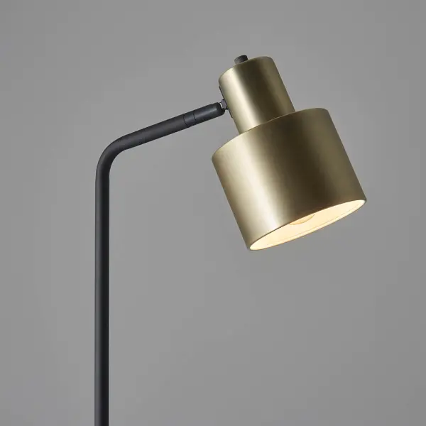 Mayfield Matt Antique Brass Floor Lamp
