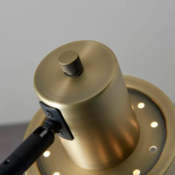 Mayfield Matt Antique Brass Floor Lamp