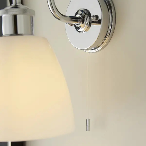 Piper Chrome Arch Wall Light