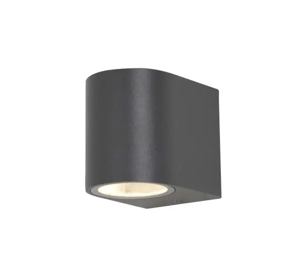 Antar Up and Down Wall Light in Black Finish