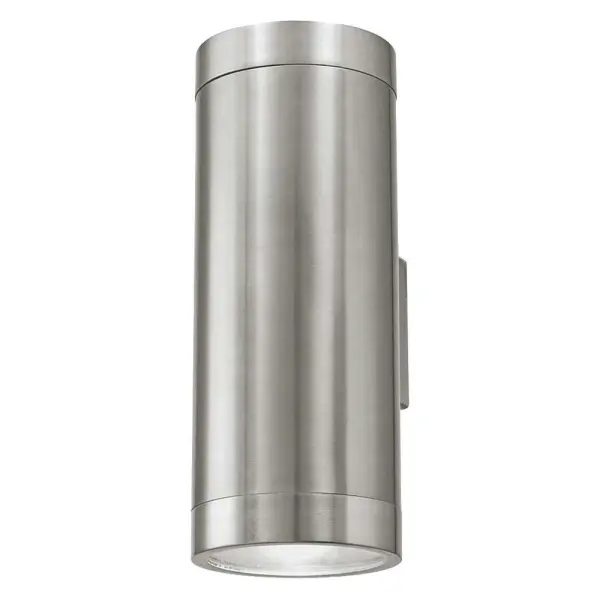 Ascoli Exterior Up and Down IP44 Stainless Steel Wall Light