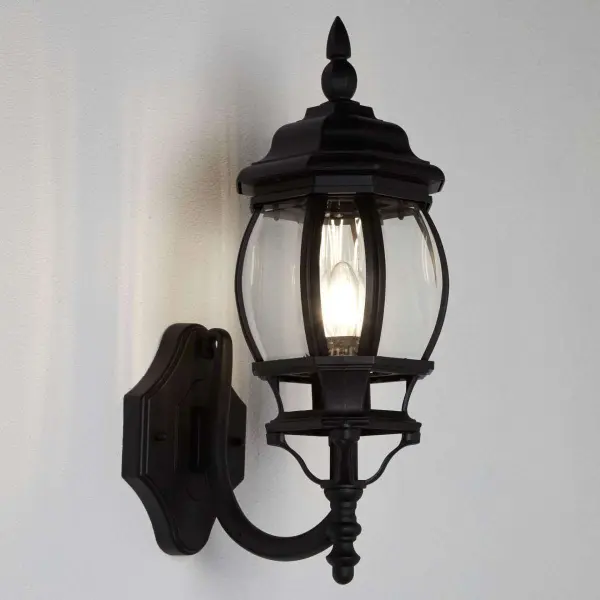 Bel Aire E27 Outdoor Upturned Wall Lantern