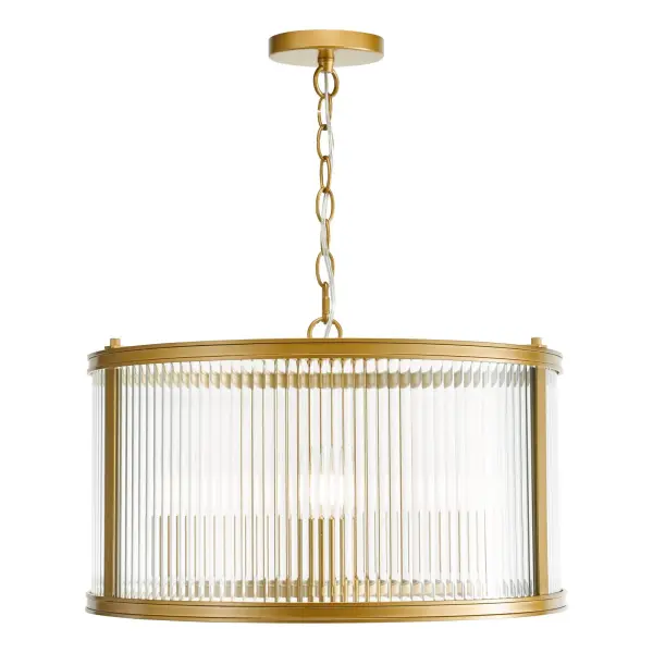 Bianka 3 Light Pendant in Bronze Finish