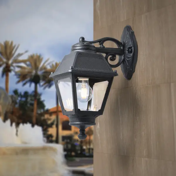 Bisso Mary Wall Lantern in Black