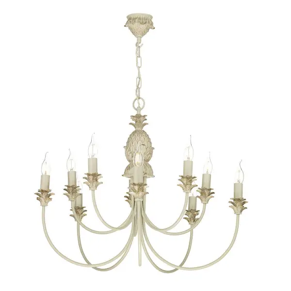 Cabana 10 Light Pineapple Pendant