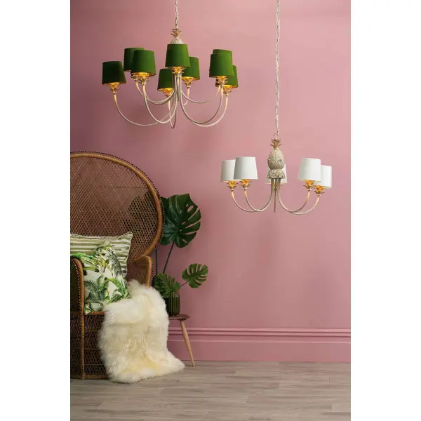 Cabana 10 Light Pineapple Pendant