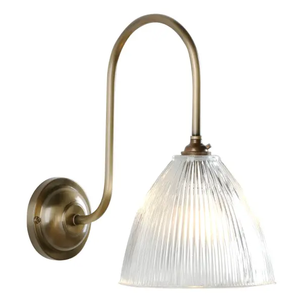 Cambridge Antique Brass Wall Light