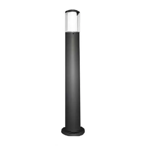 Carlo 800 mm Black Clear LED 3.5W Bollard Post Light