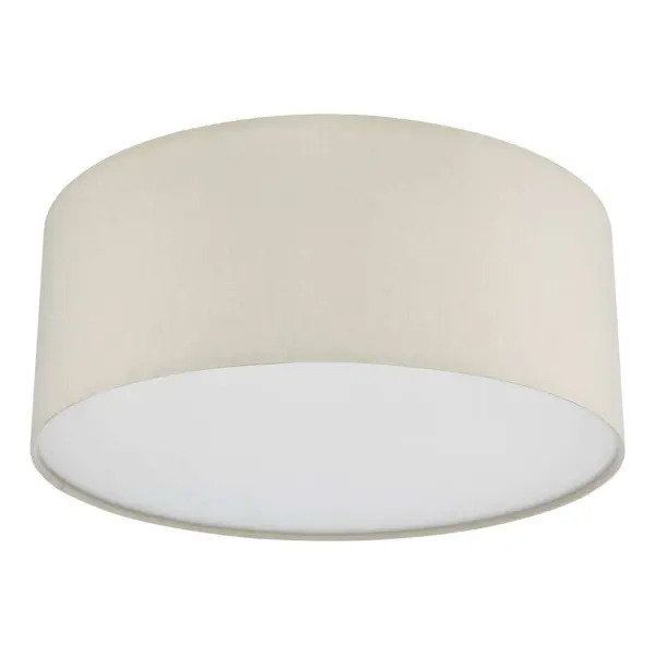 Cierro 3 Light Flush Fitting in Taupe