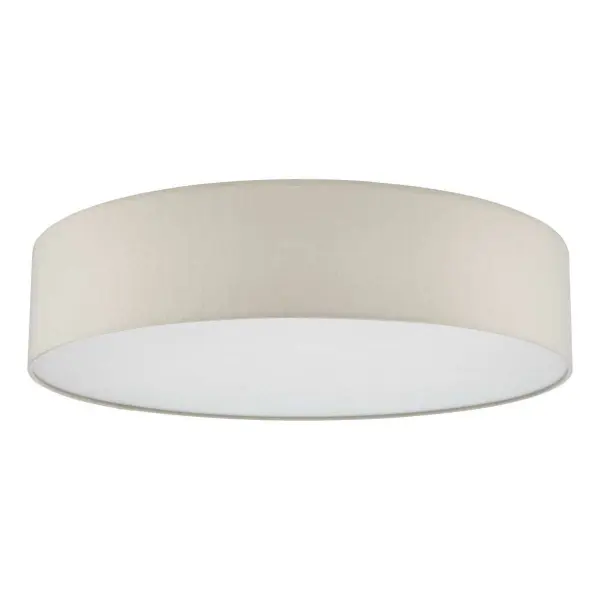 Cierro 6 Light Flush Fitting in Taupe