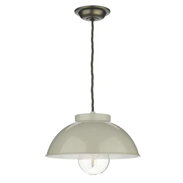 Cotswold 1 Light Pendant French Cream