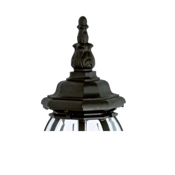 Black Duralighting Non Rust Tall 3-Bulb Standard Post Light